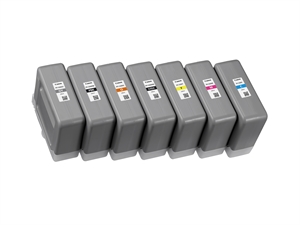 Full set of ink cartridges for Canon GP-2600S, 4600S, and 6600S - 330 ml